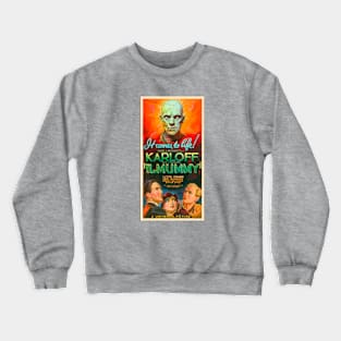 Vintage The Mummy Movie poster Crewneck Sweatshirt